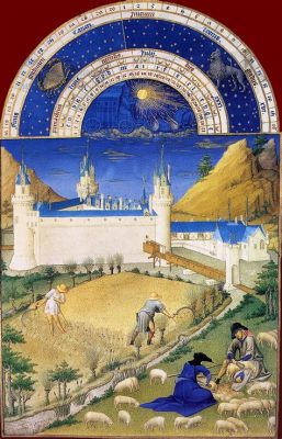 Les Très Riches Heures du duc de Berry! Una obra maestra de miniaturas góticas llenas de simbolismo religioso y profano